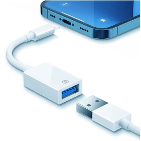 Resim Subzero Apple Iphone Usb Dönüştürücü Otg Adaptör Iphone / Ipad Lightning To Usb 3.0 Aktarıcı 