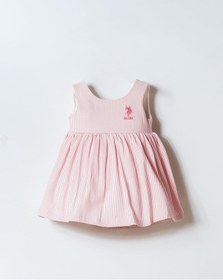 Resim U.S. Polo Assn. U.s. Polo Assn Kız Bebek Elbise Pembe-2291 Pembe 