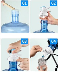 Resim NW NessiWorld Damacana Musluk Başlığı ve Metal Ayak Stand Seti 