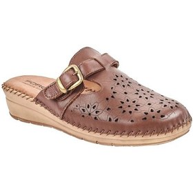 Resim Forelli Cary-h 80625 Taba Kadın Günlük Sabo Terlik 5481 Renkli Çok Renkli 