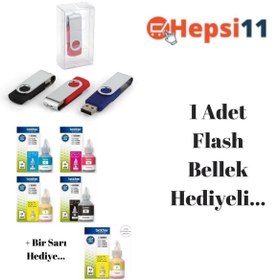 Resim Brother Bt-6000 Bt-5000 Dcp-t310 Orjinal Mürekkep Seti + 1 Sarı Hediye 14u63 