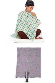 Resim opencart Yeni Kullanışlı Bebek Emzirme Önlüğü Kuş Desenli !!! 