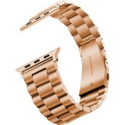 Resim Watch Ultra 49mm Clo Band-04 Metal Kordon-rose Gold 