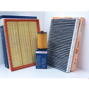 Resim Opel Astra H Bosch Yağ Fil.Bosch Hava Fil.Karbonlu Polen Waben 