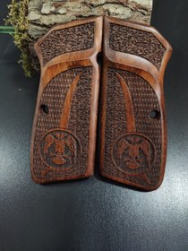Resim ZIB GRIPS Browning HP 14 Pistol Grip Handmade From Walnut Wood Ars.010 