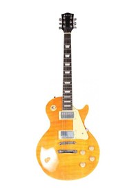 Resim Angel Aelg250-te Tiger Eye Elektro Gitar Kaplan Gözü Kaplama Lüks Görünüm 