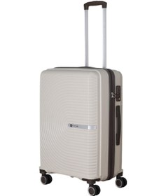 Resim Mçs V374 Su Y.üretim Pp Valiz 75 Cm + 65 Cm Kemik-acı Kahve 