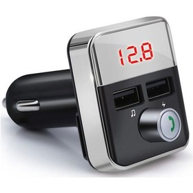 Resim Mufunye Bt5.0 Oto Fm Transmitter: İkili Usb Şarj Cihazı, El İstemsiz Arama, Mp3 Çalar, Kaliteli Ses, Gümüş 