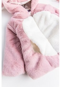 Resim Baby&Kids Tavşan Kulaklı Welsoft Peluş Kız Çocuk Mont (538582909) 