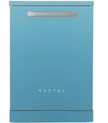 Resim Vestel Bm 5001 Retro Düş Mavisi Bulaşık Makinesi 
