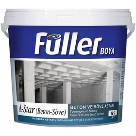 Resim Füller A-Star Brüt Beton Söve Astarı 12 Kg Açık Mavi (370663870) 