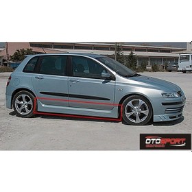 Resim Fiat Stilo Marşpiyel Sağ Sol Takım Fiberglass Boyasız 