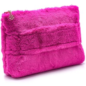 Resim Kadın Peluş Derimod X Whenever Company Portföy - Pembe / 00 