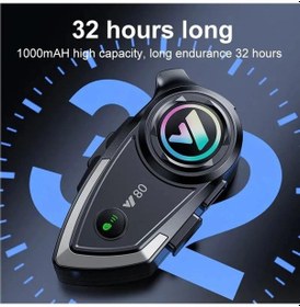 Resim Prepare Y80 Bluetooth 5.3 Motosiklet Kulaklık 
