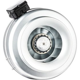 Resim BVN Bahçıvan 14,5 cm BDTX 150 78 watt 420 m3/h 2450 DD 220/230 volt Monofaze Yuvarlak Kanal Fanı Aspiratörü 