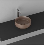 Resim İsvea Infinity Vizon 36 cm Tezgahüstü Lavabo 