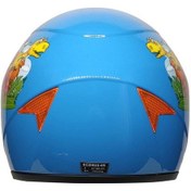 Resim Mts Sy118 Full Face Çocuk Kaskı 66503 Mavi 