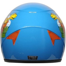 Resim Mts Sy118 Full Face Çocuk Kaskı 66503 Mavi 