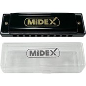 Resim Shop a Way HN-10BK Siyah Örf Aletleri 10 Delikli Mızıka 