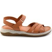 Resim Taba Leather Kadın Sandalet K05281018603 Taba 