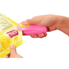 Resim Paket Kapatma Makinesi Pilli Poşet Kapatma Cihazı Saklama 