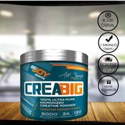 Resim Bigjoy Crea Big Micronized Creatine Powder 120 Gr 