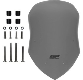 Resim GP Kompozit Yamaha XMAX 250 / 300 / 400 2018-2023 Uyumlu Ön Tur Camı Füme 70 cm 
