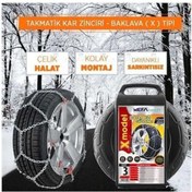 Resim Kar Zinciri X Model 90 / 12 Mm Profesyonel 1 Adet 