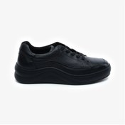 Resim Greyder 59052 Siyah Hakiki Deri Kadın Sneaker Ayakkabı 