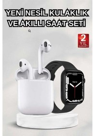 Resim 2025 Model Akıllı Saat Ve 2.nesil Tws Bluetooth Kulaklık Anc Özelliği Amoled Ekran 