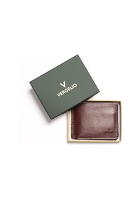 Resim Coffee Braun Cüzdan & Kartlık Erkek 1701 Vergelio Purse Matte Crystal Wallet Card Holder Coffee Braun 