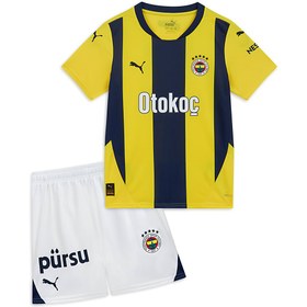 Resim Fenerbahçe S.K. 24/25 ÇOCUK İÇ SAHA FORMA SETİ 