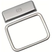 Resim Xuweiwei Mercedes-benz Ml350 Gl450 Amg W166 Elektronik El Freni Gümüş Çerçeve Ve Kapak Seti 