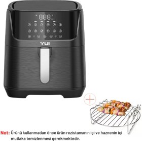 Resim Yui M25 Maxifry Pro 5,5l Smart Airfryer Fritöz 