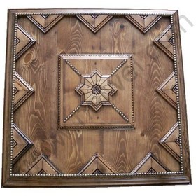 Resim Neiwel Osmanlı Yıldız Muskalı Oymalı Tavan Göbeği 