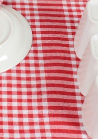 Resim Kırmızı Renk Pöti Kare Kurulama Bezi,beslenme Ve Servis Peçetesi 