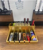 Resim Astra El Yapımı Kuaför Makas Ve Makine Standı 