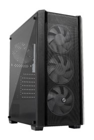 Resim Frisby FC-9440G 650W 80+ 4x120MM RGB Fan Temperli Cam Mesh USB 3.0 ATX Mid-Tower Gaming Kasa 