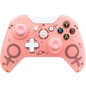 Resim N1 XBox One PC PS3 Pembe Kablosuz Gamepad Joystick Oyun Kolu Winex