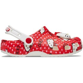 Resim Crocs Hello Kitty Red Classic Clog K Çocuk Terliği 210576-90h Renkli Renkli 