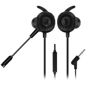Resim Hytech HY-GK1 3,5 Oyuncu Esnek Mikrofonlu Siyah Kulakiçi Kulaklık 