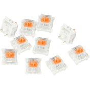 Resim 3pin Mekanik Klavye Anahtarları Rgb LED Smd Oyun Klavye Acemi Turuncu 