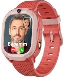 Resim Spovan Safebell Görüntülü Görüşme GPS 4G Güvenli Akıllı Çocuk Saati 