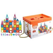 Resim Magnetic Tiles Yapı Blokları 50 Parça 