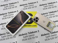 Resim Apple iPhone 16 Pro Max İkinci El YD | 256 GB | Çöl Titanyum İkinci El 2.5 AYLIK HATASIZ PİL 100 İPHONE 16 PRO MAX 256 GB ÇÖL AKDENİZ 2