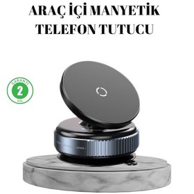 Resim Vakumlu Vantuzlu Mıknatıslı Telefon Tutucu 360 Derece Döner Çok Renkli 