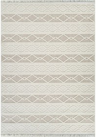 Resim Kaşmir Halı 7/24 İskandinav Larus Beige 160x230 CM Salon Mutfak Halısı Yolluk Kilim 