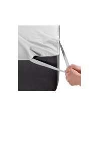 Resim Mycey Sıvı Geçirmez Micro Alez 90x190 Cm Tek Kişilik Yatak Koruyucu Beyaz 