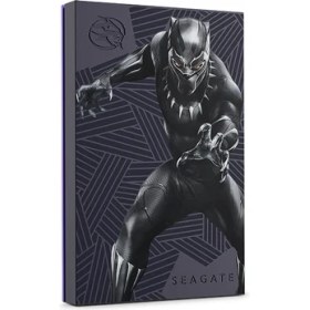Resim Seagate Firecuda Marvel Black Panther, 2 Tb Harici Sabit Disk USB 3.2 Gaming-Special-Edition 