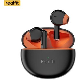 Resim Realfit F2 Bluetooth Kulaklık Mükemmel Hıfı Kalitesi Realme Xiaomi İçin Tws Black 